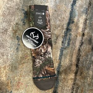 Stance Realtree Camo Youth Socks- Size Large